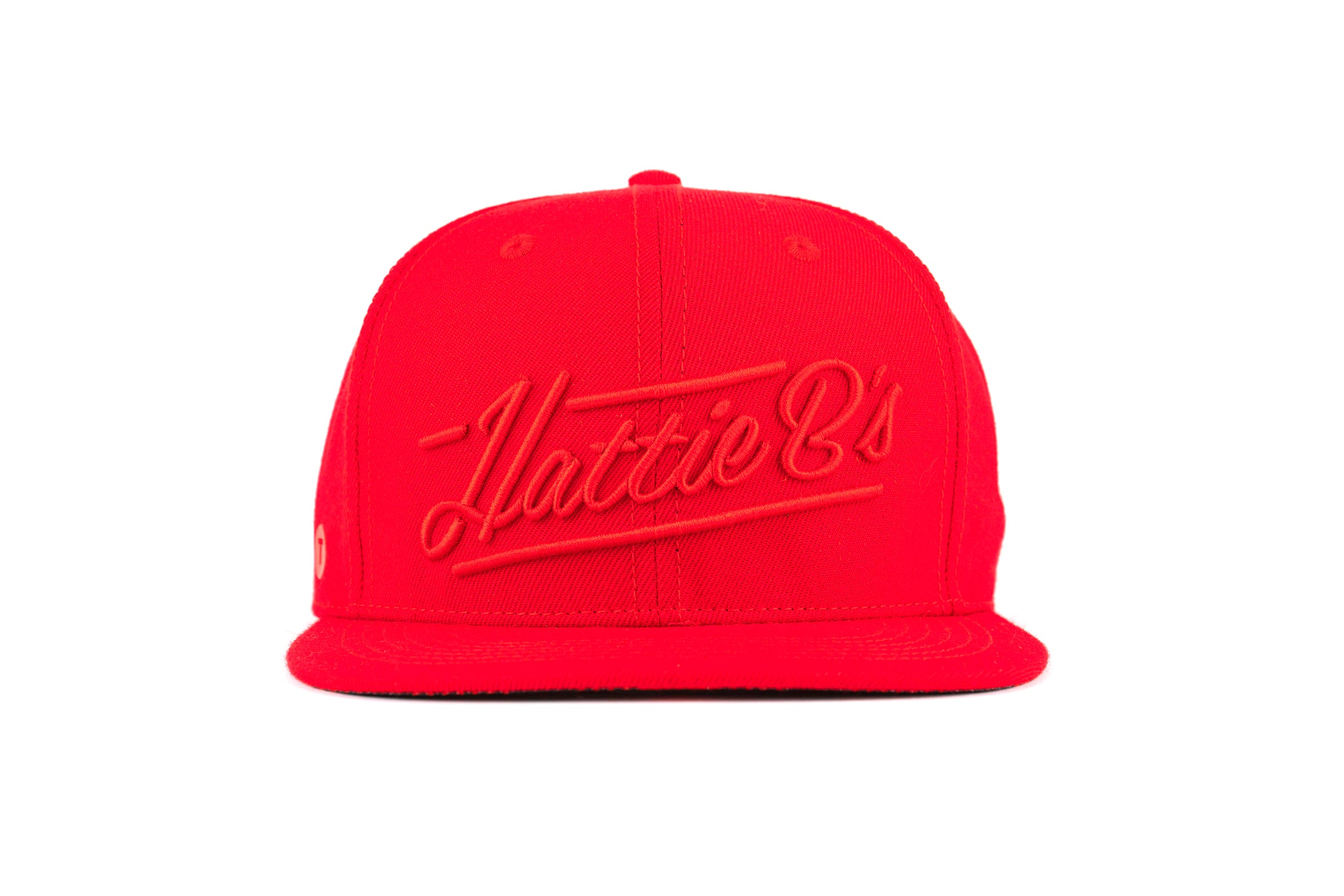 Hattie B's Red on Red Flatbill Hat – Hattie B's Online Shop